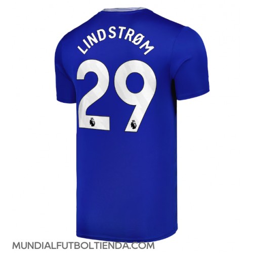 Camiseta Everton Jesper Lindstrom #29 Primera Equipación Replica 2024-25 mangas cortas